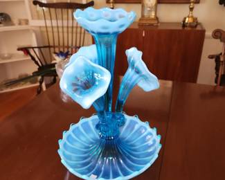 antique Fenton epergne