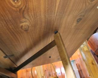 pair of MCM drop leaf tables, made in Norway (bottom)