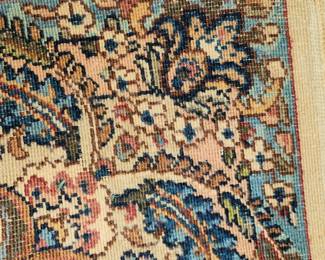 area rug back detail