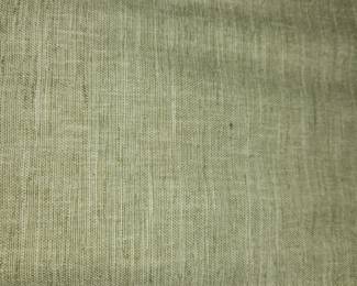 Cloth, hardwood leg and frame sofa by Wesley Hall. Fabric detail