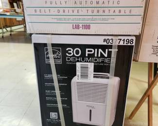 New in sealed box 30 pint dehumidifier