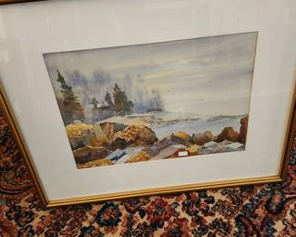 3 watercolors by Baltimore artist Charles Colmore