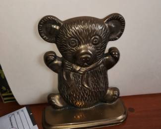 vintage metal doorstops