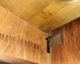 pair of MCM drop leaf tables, made in Norway (bottom)