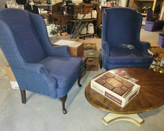Wingback chairs
