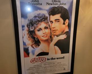 Framed movie posters