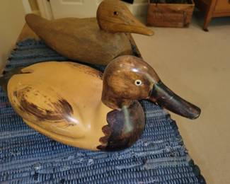 Wooden ducks