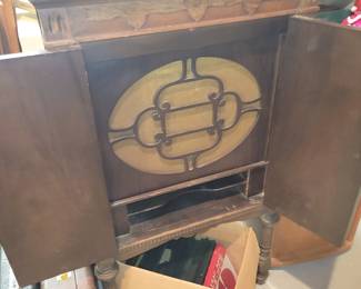 Victrola cabinet