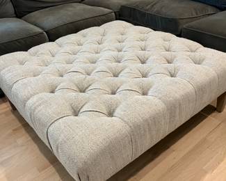 Upholstered ottoman