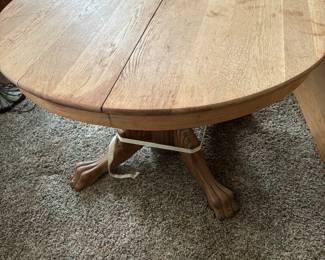 Vintage Oak Table - Needs Repair