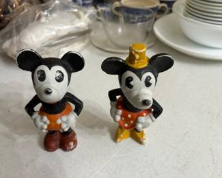 Vintage Mickey & Minnie - ceramic