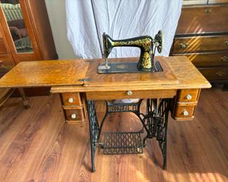 Antique Singer Machine