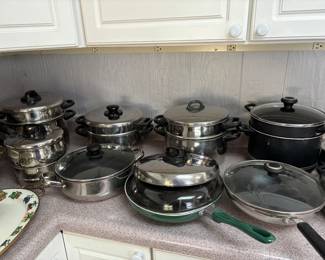 Pots and Pans Galore