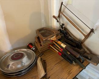 Studebaker Hub Caps - Tennis Rackets