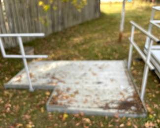 Wheelchair Ramp Pieces/Parts 65" x 54"