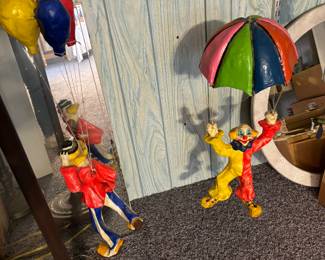 Paper Mache Clowns