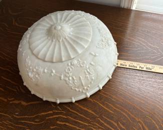 Large Milk Glass Shade 
