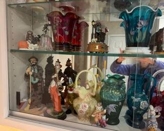 Mostly Fenton Glass 