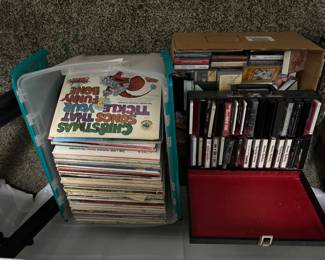  Lots of Books - Records - Cd's - VHS Tapes  