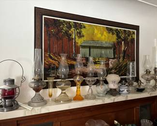 Vintage Oil Lamps