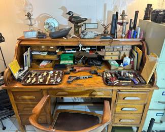 Watches, "Guns" Knives, and Office Supplies