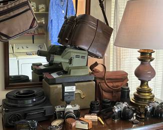 Vintage Cameras and Projectors