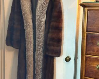 Full Length, Christian Dior Mink Coat... Cooler Days are coming.... Cooler nights are here....