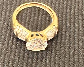 14K Diamond Ring