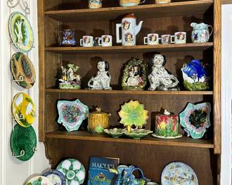 Faux "Majolica" Collectables 