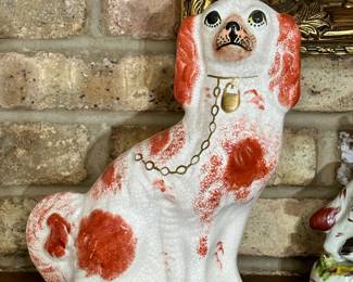 Pair of Staffordshire England Dogs