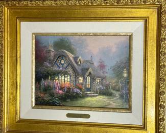 Thomas Kinkade, "The Garden of Prayer"