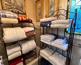 Freshly Pressed Linens Tied up with a Bow