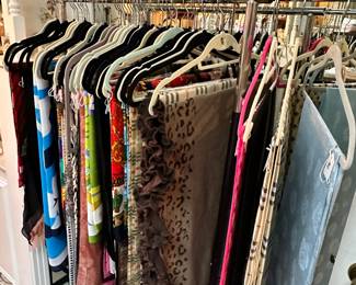 Some of the many Wonderful Scarves