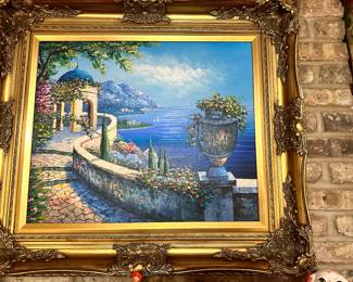 Landscape/Ocean Oil Painting by: Austin