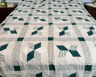 Several Quilts and Quilt Tops