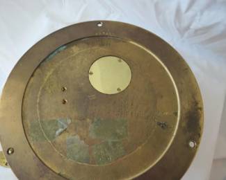 Lot#  04    Vintage CHELSEA Brass Ships Bell Clock~Runs            $ 500.00