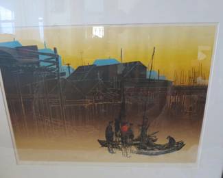 Elton Bennett Serigraph "The Returning."   $225.00