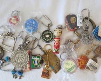 Lot#  61  Collection of Key Chains         $     5.00                                                                                              