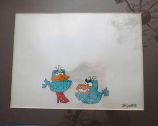 Lot#  43  Crunch Bird Film Slide signed        $   50.00                                                                                       