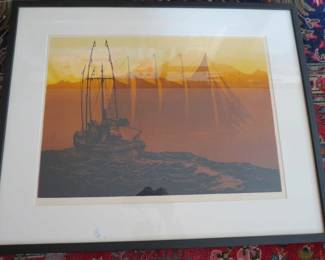 Lot#  17   Elton Bennett “Journey Into Silence” Signed                                                                        $ 225.00