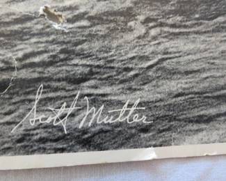 Lot#  35  Surrational Photo print by Scott Mutter                                                                                  $   25.00