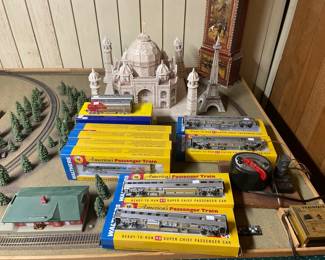 Lionel trains and accessories, Walthers Americas passenger trains, Genesis from Athearn premium trains
