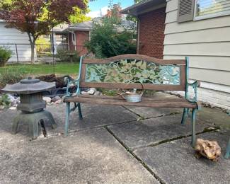 Outdoor benches