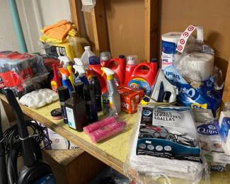 cleaning supplies