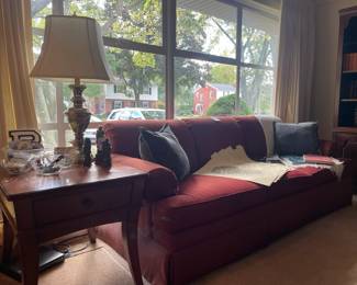 Ethan Allen loveseat and sofa