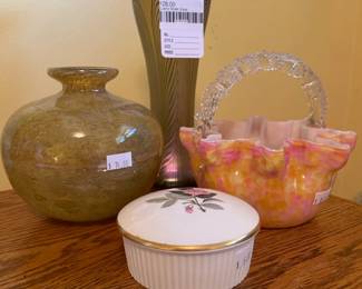 Loetz Style Vase