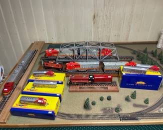 Lionel trains and accessories, Walthers Americas passenger trains, Genesis from Athearn premium trains
