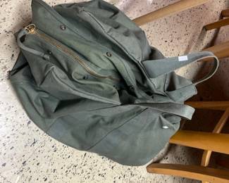 Vintage kids' clothing and military clothing