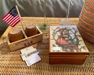 Pleasant Company Kirsten's Honey Crate, Rosenthal Candlestick Holder Set
