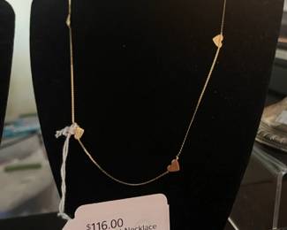 14k Heart Necklace